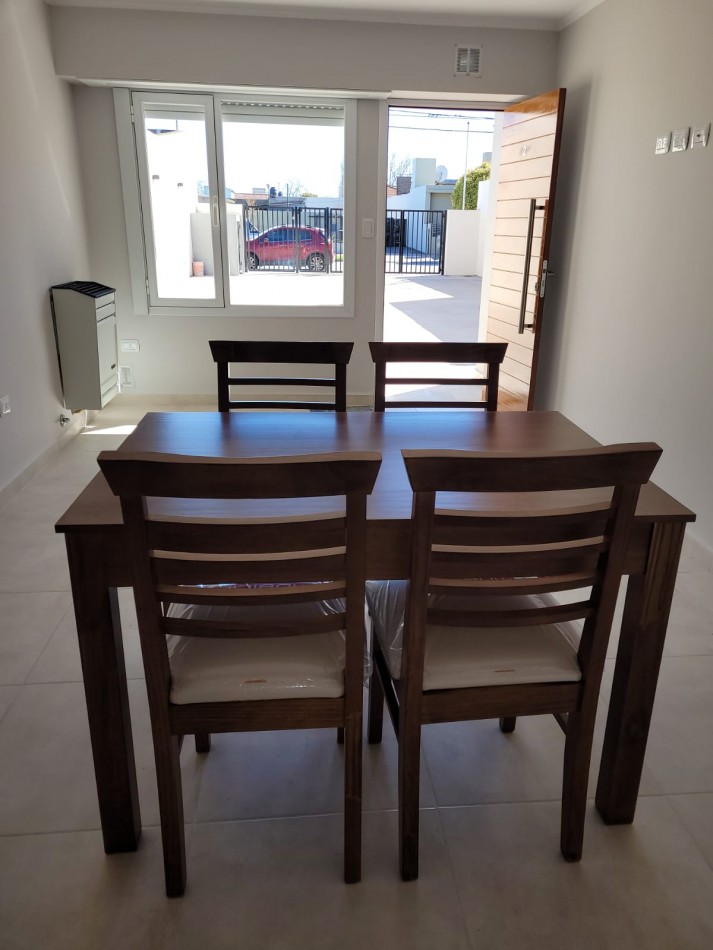 Departamento amoblado en planta baja. A estrenar!